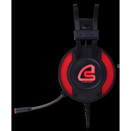SIGNO E-Sport 7.1 Surround Sound Vibration Gaming Headphone รุ่น MAGNETAR HP-819 (Black) 