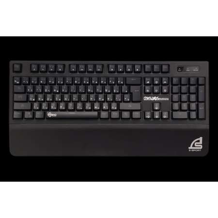 SIGNO E-Sport Semi Mechanical Gaming Keyboard Rubber Dome CENTAURUSคีย์บอร์ดเกมส์มิ่ง รุ่น KB-730 Black(สีดำ)