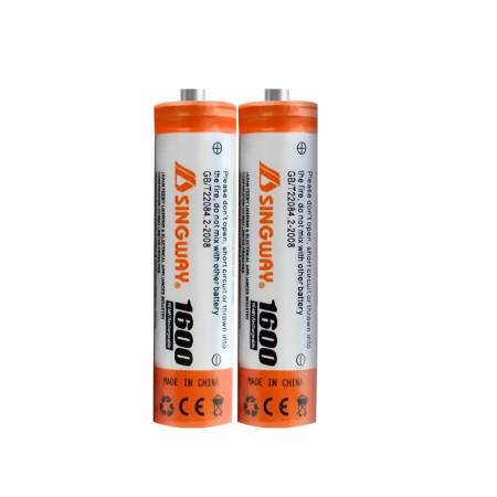 SINGWAYถ่านชาร์จ AAA 1600 mAh NIMH Rechargeable Battery 2 ก้อน 