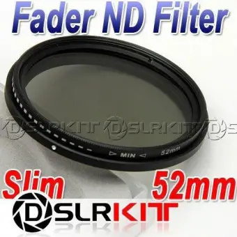 บาง 52 มิลลิเมตร Fader 52 ND กรองเป็นกลางความหนาแน่น ND2 ไปยัง ND400 - นานาชาติ พันทิป