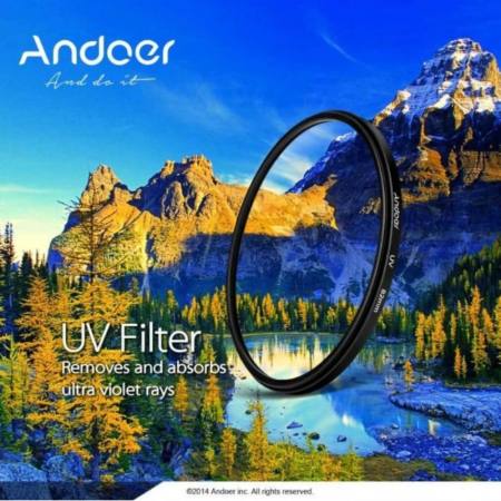 Slim Clear UV Lens Filter Polarizer Lens Kit Protector (77mm) - intl