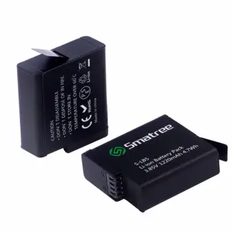   Smatree Battery (จำนวน 1 ชิ้น ) for Gopro HERO 6 / 5 Black (Compatible with Hero5 Firmware v01.50, v01.55, v01.57 and v02.00, v02.51, v02.60) รีวิว