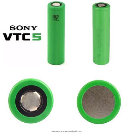 ถ่าน Sony 18650 รุ่น VTC 5 ความจุ 2600 mAh 30A (ของแท้)