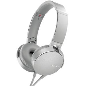 SONY หูฟัง EXTRA BASS รุ่น MDR-XB550AP(White)