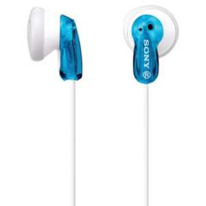 SONY หูฟัง STEREO HEADPHONES รุ่น MDR-E9LP สีฟ้า