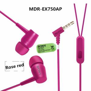 Sony หูฟังแบบสอดหู รุ่น MDR-EX750AP(Pink)