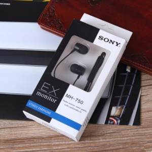 Sony หูฟังแบบสอดหู  รุ่น MH-750  (สีดำ)
