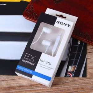 Sony หูฟังแบบสอดหู รุ่น MH-750(white)