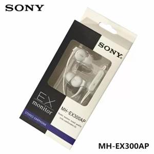 Sony หูฟังแบบสอดหู - รุ่น MH-EX300AP สีขาว