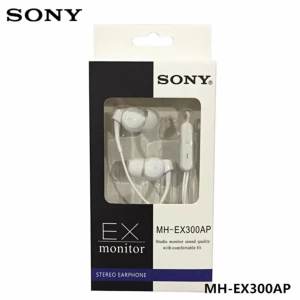 Sony หูฟังแบบสอดหู รุ่น MH-EX300AP (white)