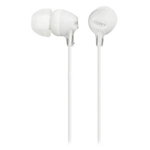 ขาย Sony หูฟังแบบสอดหู - รุ่น MDR-EX15AP สีขาว