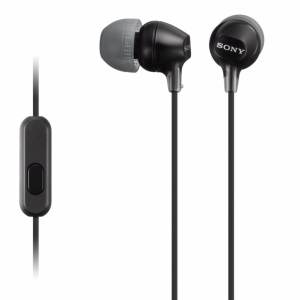 Sony MDR-EX15AP  หูฟังแบบเสียบหู (Retail Box) - Black