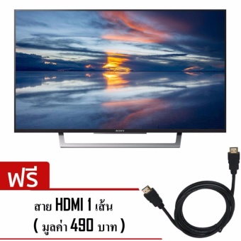 Sony Smart TV 49 นิ้ว รุ่น KDL-49W750E ฟรีสาย HDMI 1 เส้น มูลค่า 490 ; บริการส่งเฉพาะกรุงเทพและปริมณฑลพร้อมติดตั้ง