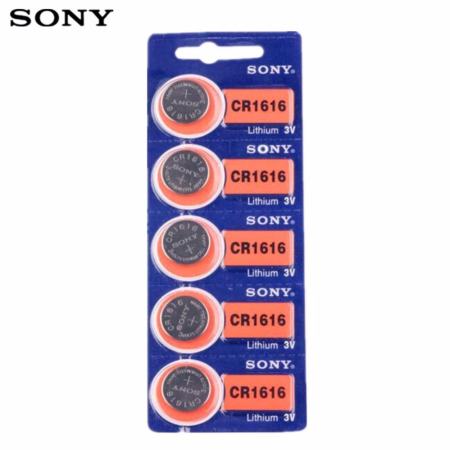  Sony ถ่านกระดุม SONY CR1616 Lithium 3V(2 แพ็ค 10 ก้อน)