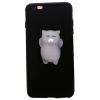 Squishy 3D หยิก Poke ซิลิโคนแมว Squishy สำหรับ iPhone 5/5 วินาที - นานาชาติ