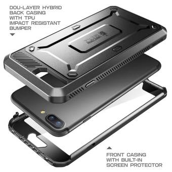 SUPCASE for iPhone 7 Plus Unicorn Beetle Rugged Holster Case Full Body Protection - Black - intl