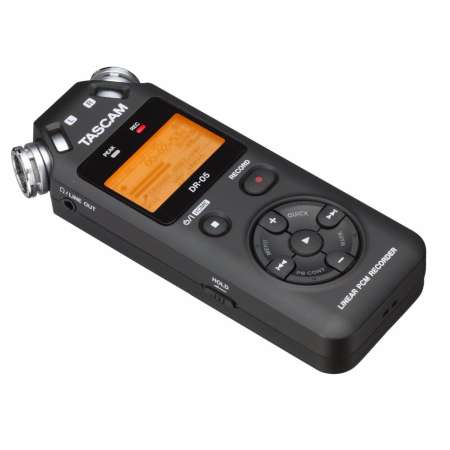 Tascam DR-05 V2 High Resolution Handheld Portable Digital Audio Recorder เครื่องบันทึกเสียงดิจิตอล รับประกันศูนย์ Tascam 1 ปี แถมฟรี หูฟัง มูลค่า 490 บาท