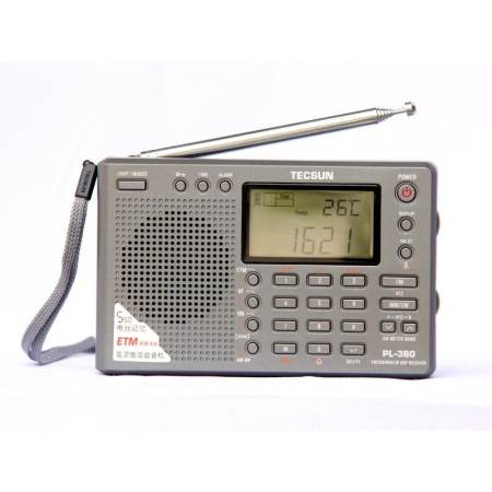 Tecsun PL-380 radio Digital PLL Portable Radio FM Stereo/LW/SW/MW DSP Receiver - intl