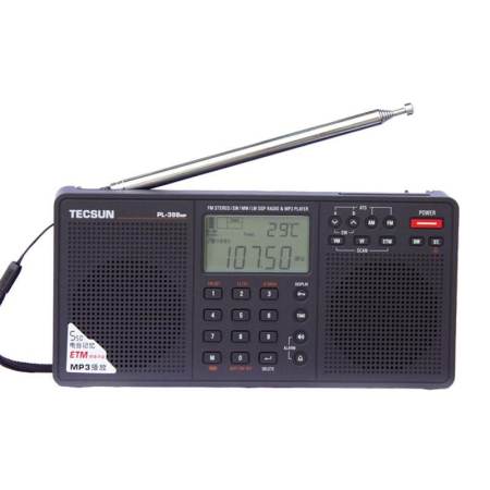 Tecsun PL-398MP 2.2 Full Band Digital Tuning Stereo Radio Receiver MP3 Player - intl