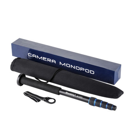 Telescopic ปรับอลูมิเนียมแบบพกพา DSLR  กล้องวิดีโอ Monopod Unipod POLE Stick