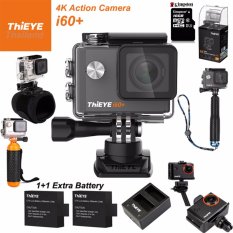ThiEYE i60+ 4K 12Mp เมนูไทย+Kingston16+BATT+Charger+TMC Blue+Hand Mount+Frame Mount+Bobber