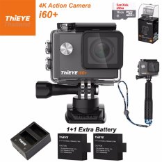 ThiEYE i60+ 4K 12Mpเมนูไทย+Sandisk16+BATT+Charger+TMC Blue