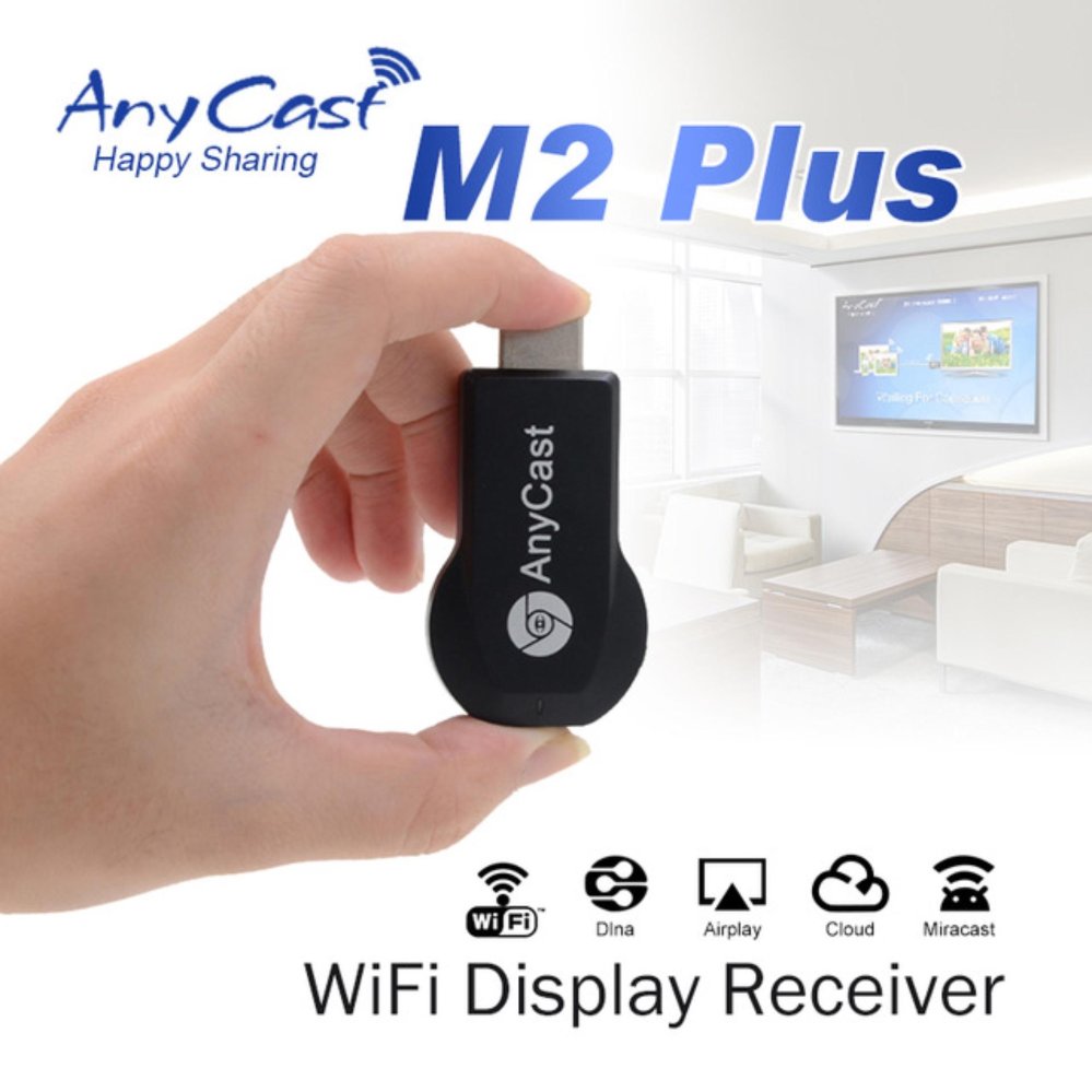 tib Anycast Miradisplay HDMI WIFI Display จากiPhone Android Windows10 ไปTVและProjector รุ่น M2 plus