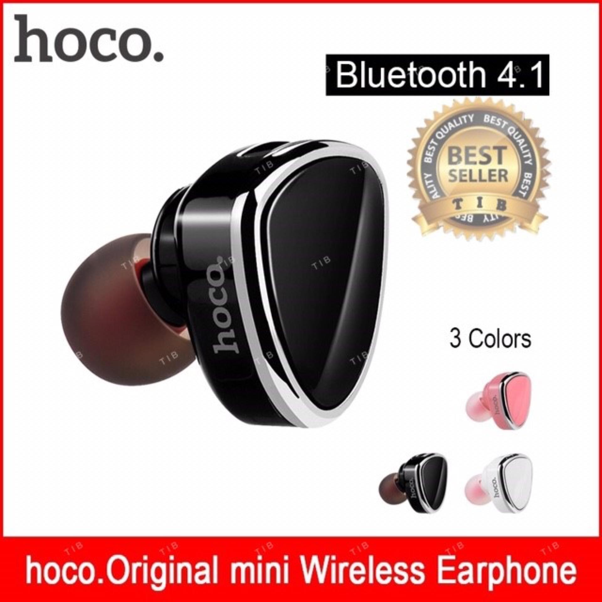 tib  ของแท้100% HOCO E7 หูฟังบลูทูธ ไร้สาย Premium Earphone Bluetooth V4.1