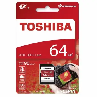 รีวิว Toshiba 64GB Exceria SDXC (90MB/s) UHS-1 รีวิว