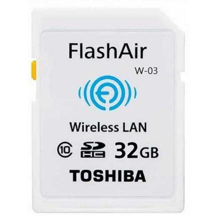 Toshiba Wireless SD Memory Card - Flash Air W-03 32GB