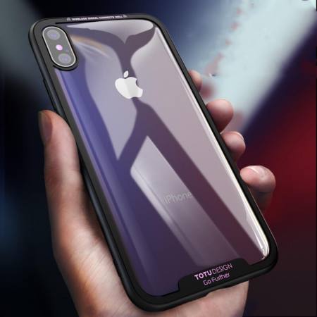TOTUDESIGN Case iPhone X siyle series หลังเป็นกระจกใส ขอบข้างสี ขอบนิ่ม TOTUDESIGN Case iPhone X siyle series หลังเป็นกระจกใส ขอบข้างสี ขอบนิ่ม