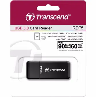 โปรโมชั่น Transcend USB 3.0 Card Readers RDF5K ดีไหม
