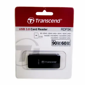 โปรโมชั่น Transcend RDF5K SDHC & Micro SD Card Reader USB3.0 ดีไหม