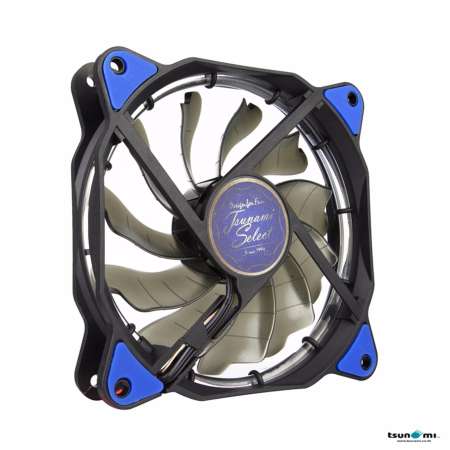 Tsunami Air Series AL-120 LED Halo Light Edition Fan BLUEX1