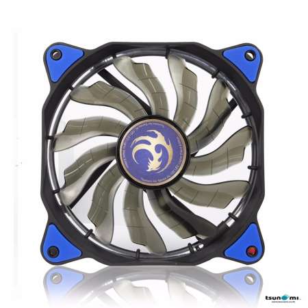 Tsunami Air Series AL-120 LED Halo Light Edition Fan BLUEX1