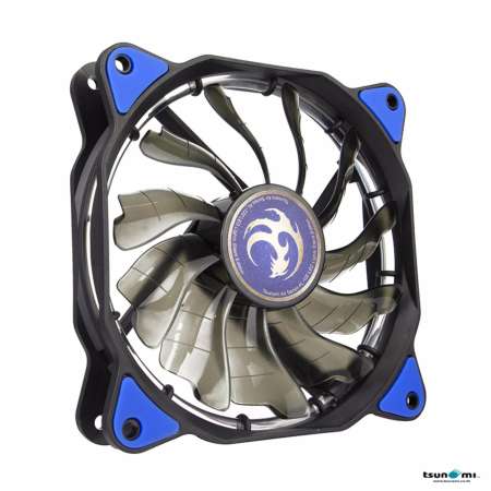 Tsunami Air Series AL-120 LED Halo Light Edition Fan BLUEX1