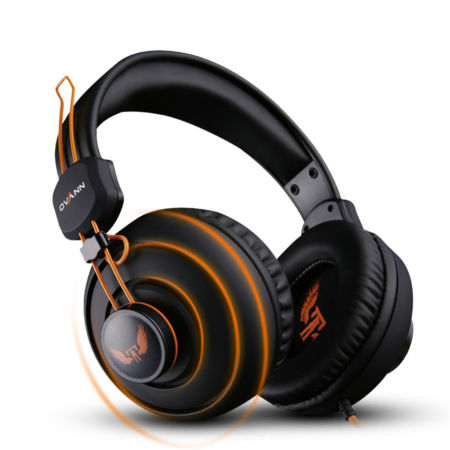TTLIFE Ovann x7 เกมชุดหูฟังชุดหูฟัง (ส้ม)