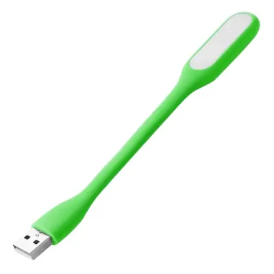 Twosister โคมไฟ LED ต่อ USB ขนาดพกพา (สีเขียว)