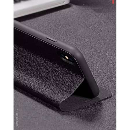 USAMS Case iPhone X มีฝาเปิด-ปิด Duke Series