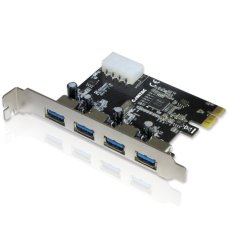 USB 3.0 Card 4port - PCI Express PciE SuperSpeed USB 3.0