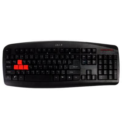 USB Keyboard OKER (KB-399) Black