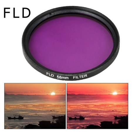 XCSource ยูวีซีพีแอลเอฟแอลดี FILTER + เลนส์ 58 มม. สำหรับ Canon 650D Rebel XSI T4i T3i T2i T1 LF136