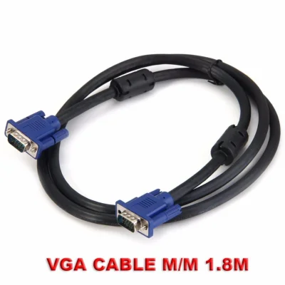 สายต่อจอ VGA Monitor สายต่อจอคอมพิวเตอร์ สาย VGA male To VGA male 15pin Cable 1.5M
