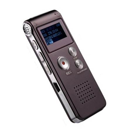 Voice Recorder เครื่องอัดเสียง/เครื่องบันทึกเสียง 8GB  รุ่น GH-609 (สีน้ำตาล)