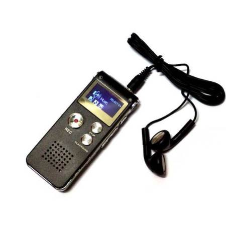 Voice Recorder เครื่องอัดเสียง/เครื่องบันทึกเสียง 8GB  รุ่น GH-609 (สีน้ำตาล)