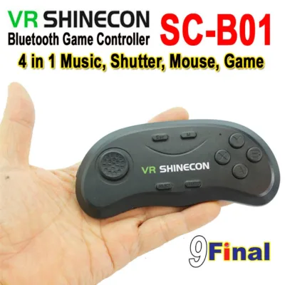 VR SHINECON SC-B01 รีโมทคอนโทรล บลูทูธสำหรับแว่น VR Shinecon / VR BOX / Selfie / 3D Games / รองรับ iOS Android PC TV