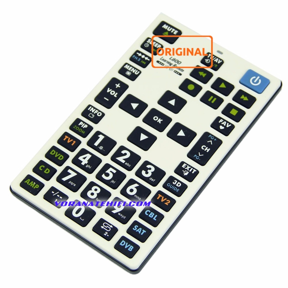 VRN-HD 8 in 1 Universal Learning Remote รุ่น L800