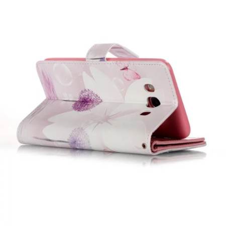 กระเป๋าสตางค์หนังเคสโทรศัพท์สำหรับซัมซุงกาแล็คซี่ J7 2016 J710 (Multicolor)