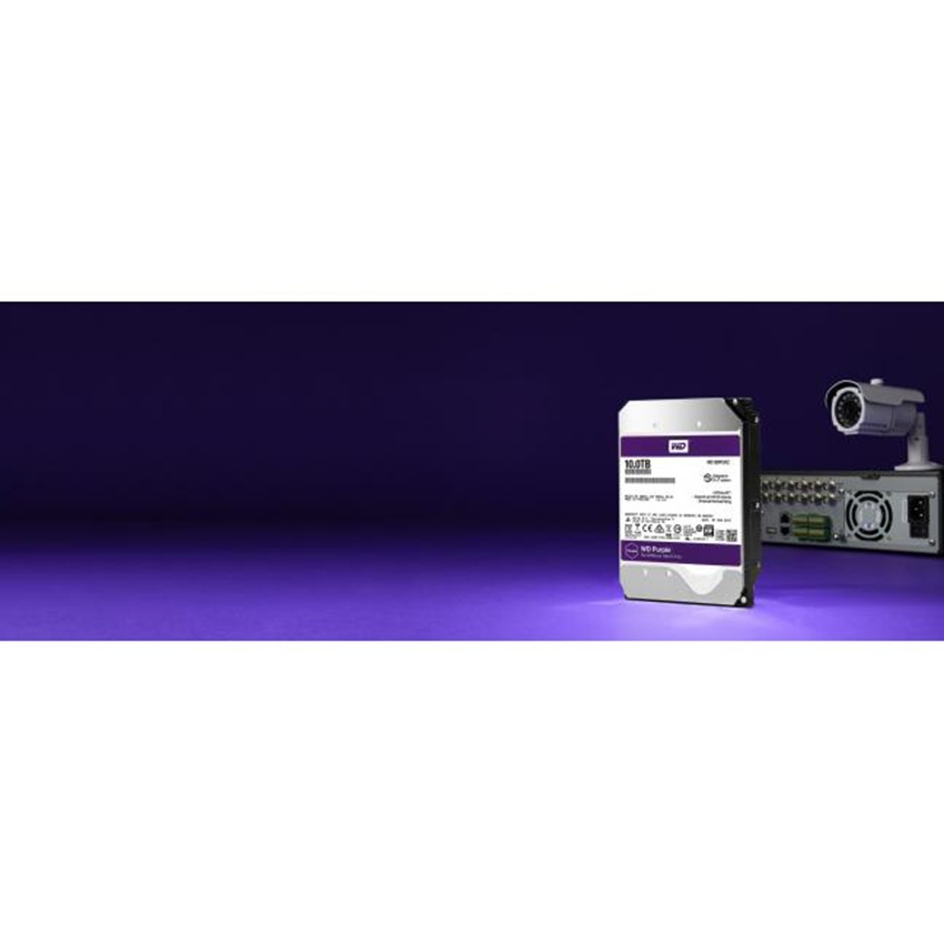 WD Purple 4TB Surveillance Hard Drive – 5400 RPM, 64MB Cache, Tested With 100% Health