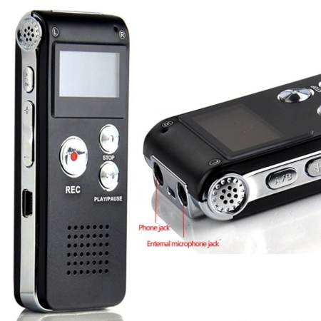 Wellcore เครื่องอัดเสียงVoice Recorder SK-012 8GB รุ่น SK-012 (สีดำ)